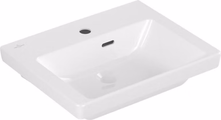 Villeroy & Boch Subway 3.0 lave-mains, 1 trou pour robinet, avec trop-plein, 500x400mm, 4370FF01, 4370FF01
