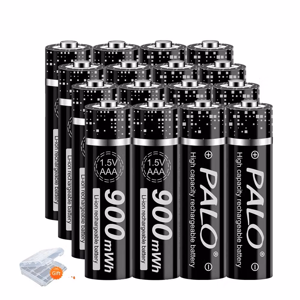 Batteria ricaricabile AAA, Li-Ion, 900mWh, 16 pezzi AAA