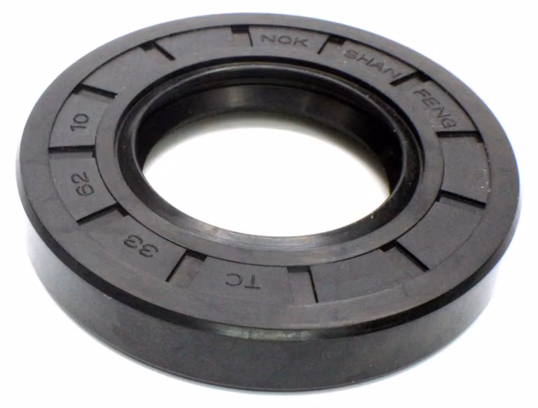 Guarnizione radiale per albero, dimensioni 33x62x10 mm, materiale NBR70, conforme alla norma DIN 3760
