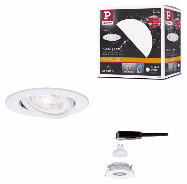 Lampada da incasso a LED Paulmann Nova Plus