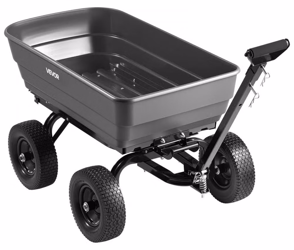 Carrello a mano per carriola - Capacità di carico: 544 kg - Volume: 0,2 m³