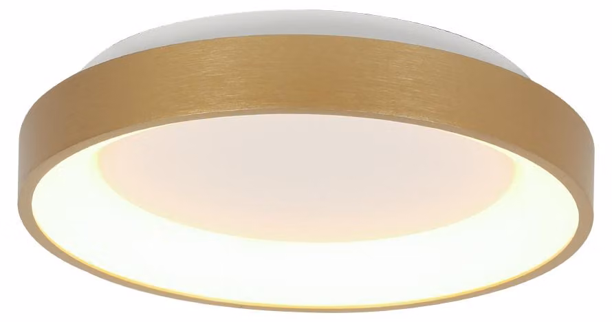 Plafoniera - oro - Ringlede - plastica metallo - Ø 28cm - LED - 3690GO - Steinhauer