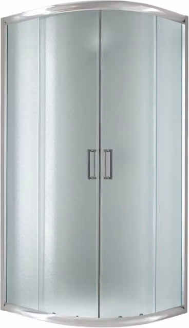 Box Doccia Semicircolare 90x90 H198 Stampato C 6mm mod. Alabama