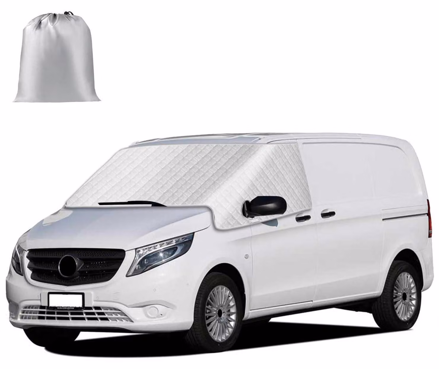 Copertura per parabrezza per Mercedes Vito W447 dal 2014 al 2026 - Protezione solare, neve e ghiaccio