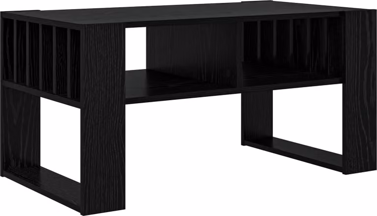 Tavolino da salotto Rovere Nero 92 x 49,5 x 45 cm