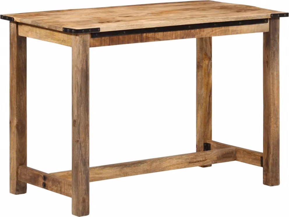 Tavolo da pranzo 110x55x75 cm in legno massiccio di mango