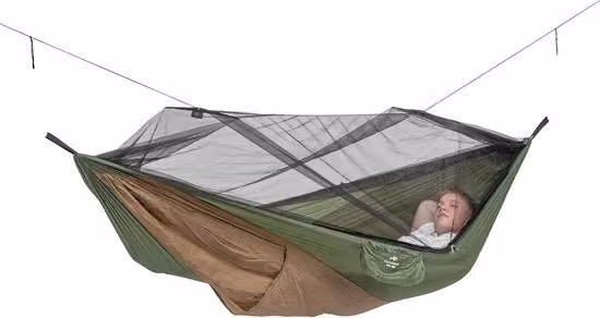 Hangmat leggera con rete anti insetti - 275 x 140 cm - fino a 150 kg