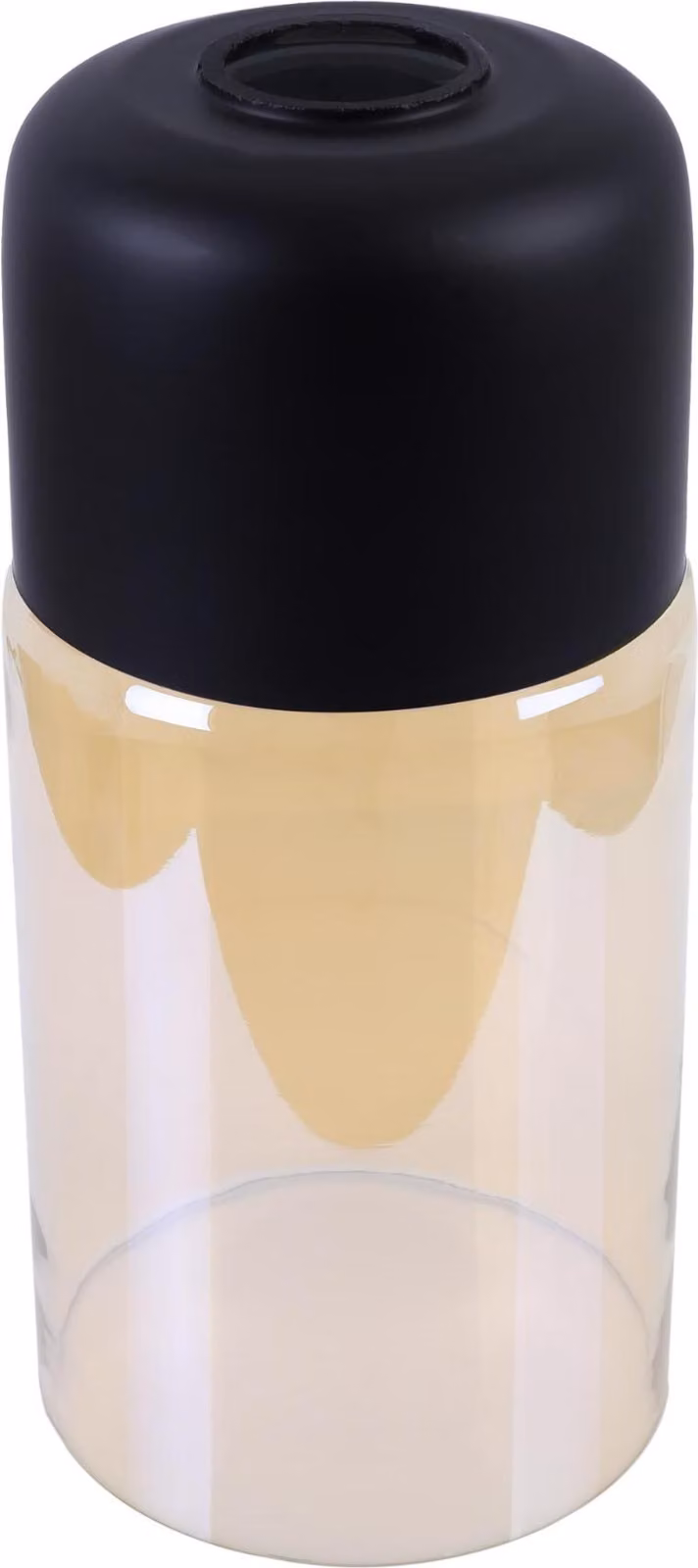 Paralume Oslo color miele tubolare 32 cm – elegante paralume in vetro per un'illuminazione calda degli ambienti