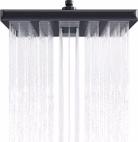 Famanu Regendusche: Doccia rilassante - Nero - Plastica ABS