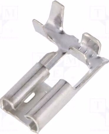 20 connettori: piatti, 0,8 mm di spessore, 4,8 mm di larghezza, per cavi da 0,5 a 1 mm², connettore femmina, isolati (no)