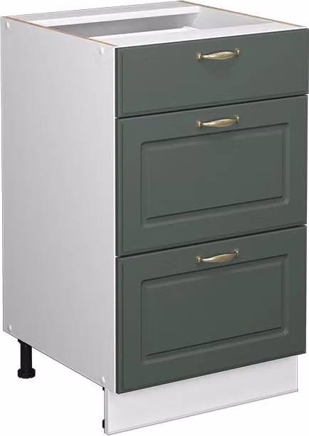 Cassettiera da bagno Fame-Line Verde-oro rustico 50 x 82 cm senza piano di lavoro Vicco