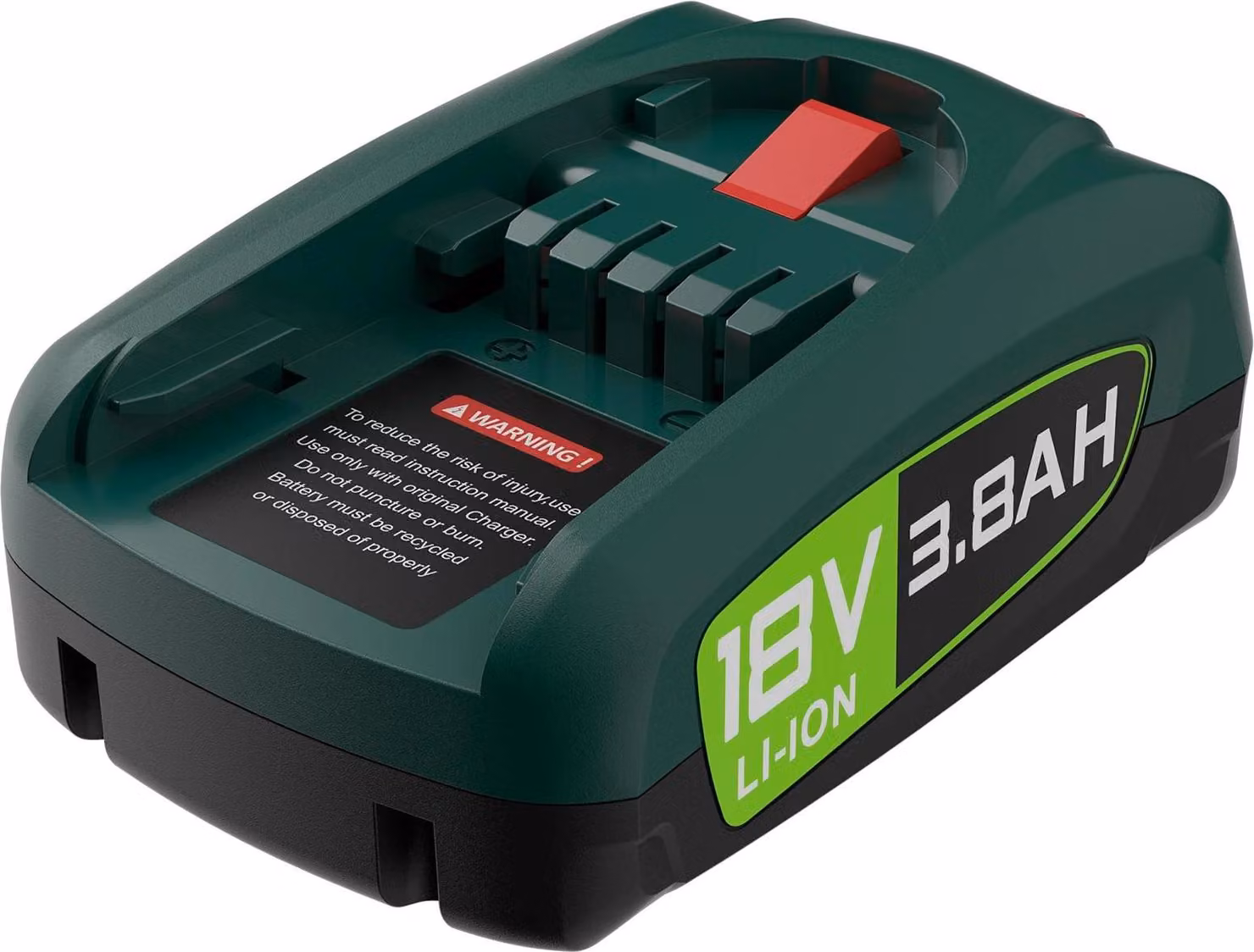 Batteria di ricambio, capacità 3800 mAh, compatibile con Bosch PBA PSB PSR, 1 confezione di batterie