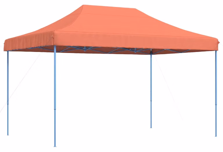 Tenda da Festa Pieghevole Pop-Up Terracotta 440x292x315 cm