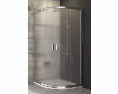 Cabina doccia Ravak Blix BLCP4-90 bright alu+Grape doppia porta 3B270C00ZG