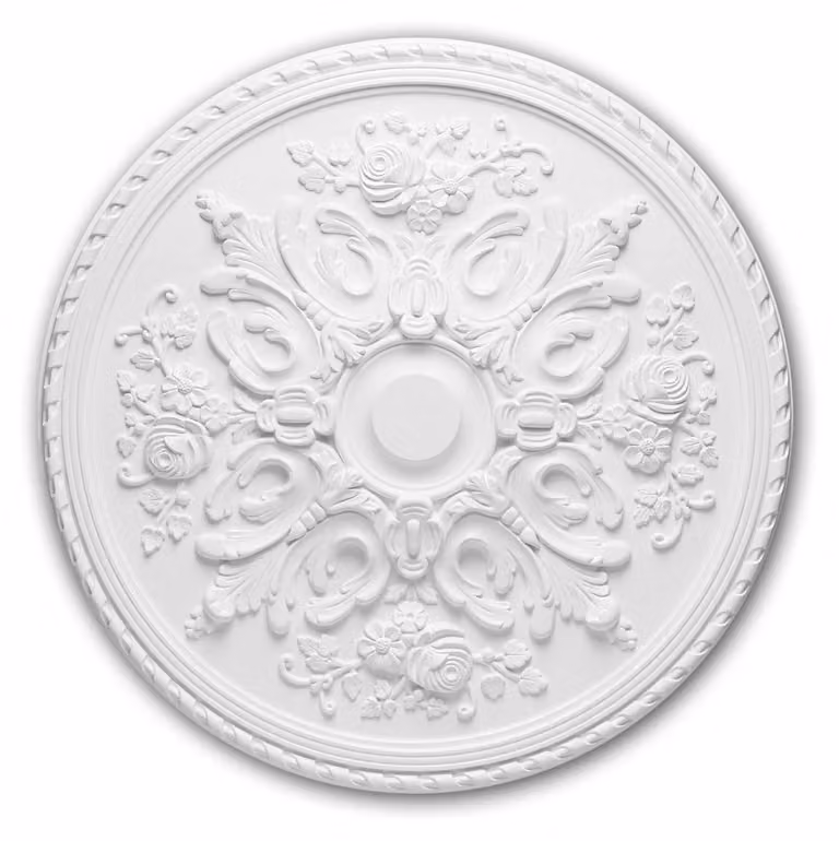 Rosone da soffitto Profhome 156025 Stile rococò / barocco Ø 82 cm
