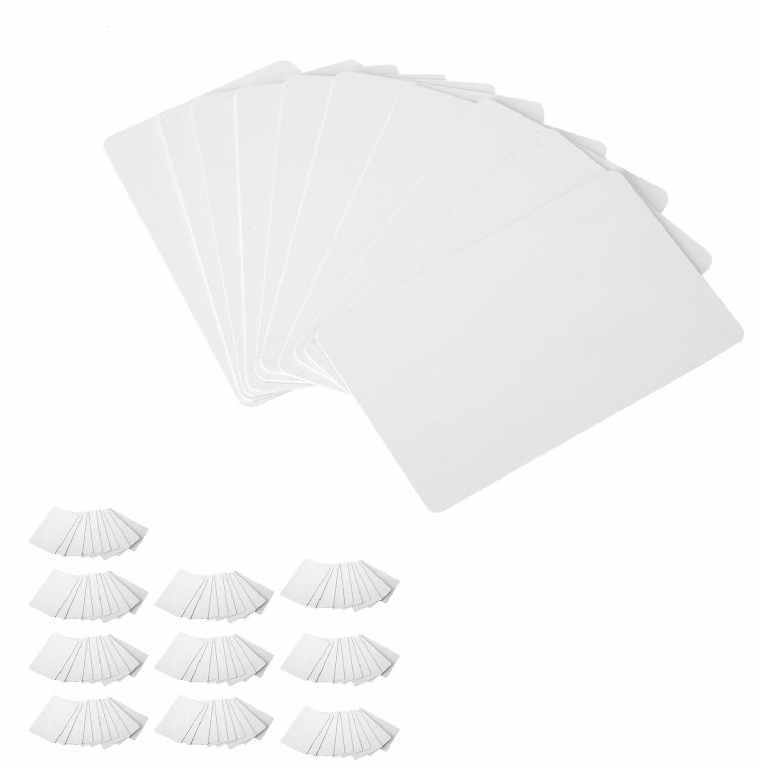 100 carte Smart-ID contactless da 125 kHz, modello EM4100, in PVC