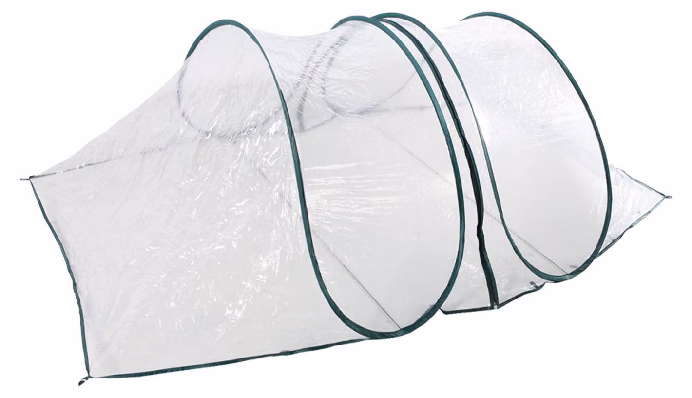 Serra XL Pop Up a telaio freddo Serra in PVC 250x110x70cm