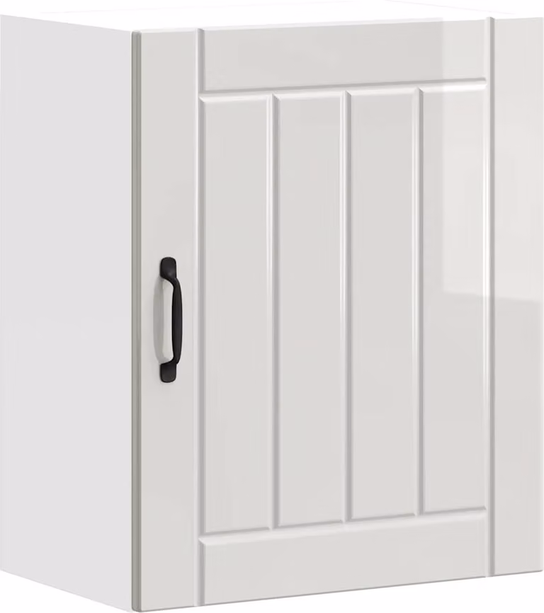 Pensile da Cucina Lucca Bianco Lucido in Legno Multistrato