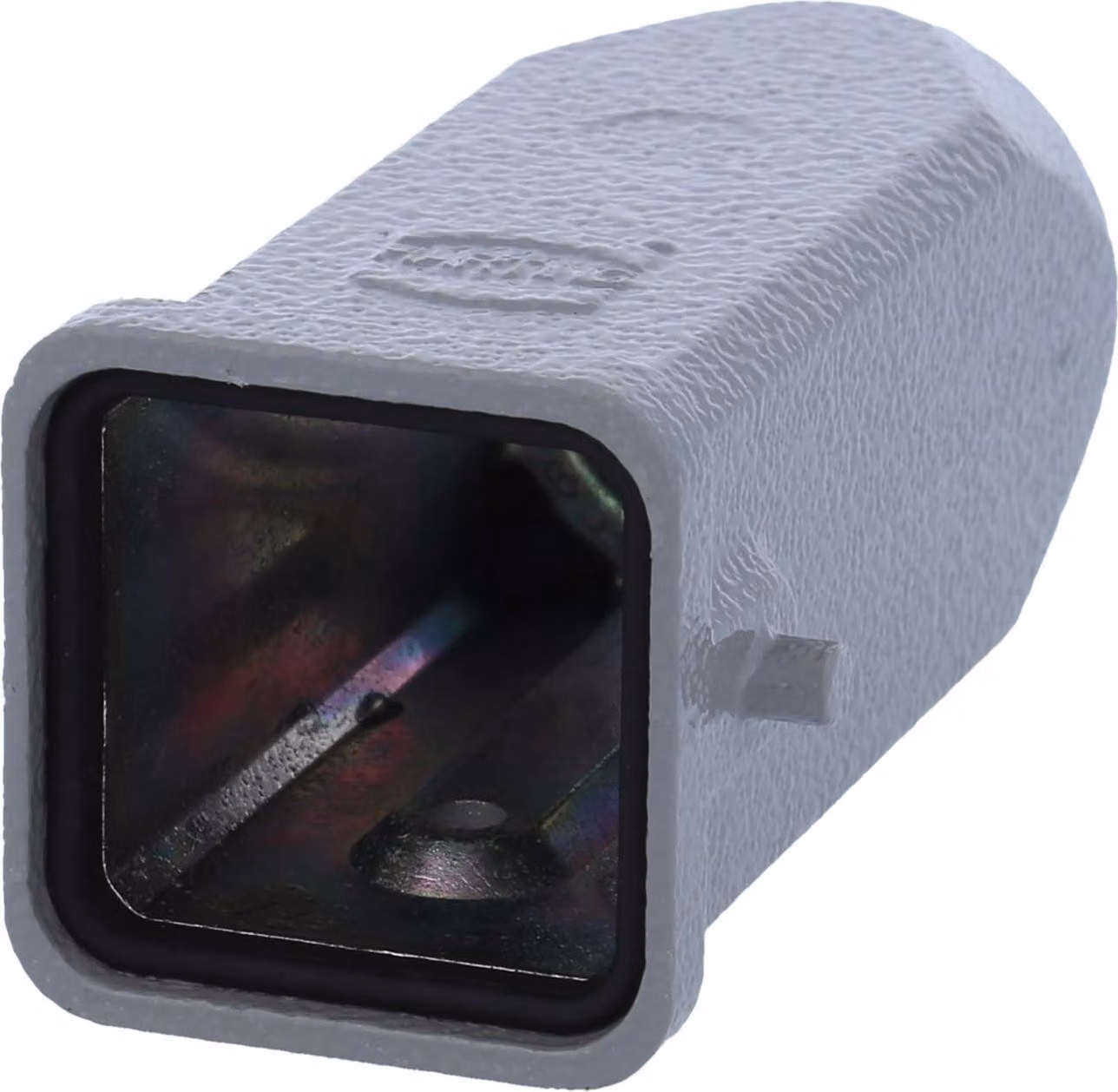 HARTING Han 3A Custodia con guarnizione incollata, 1xM16 uscita cavo diritta, per 1 staffa (nella parte inferiore)