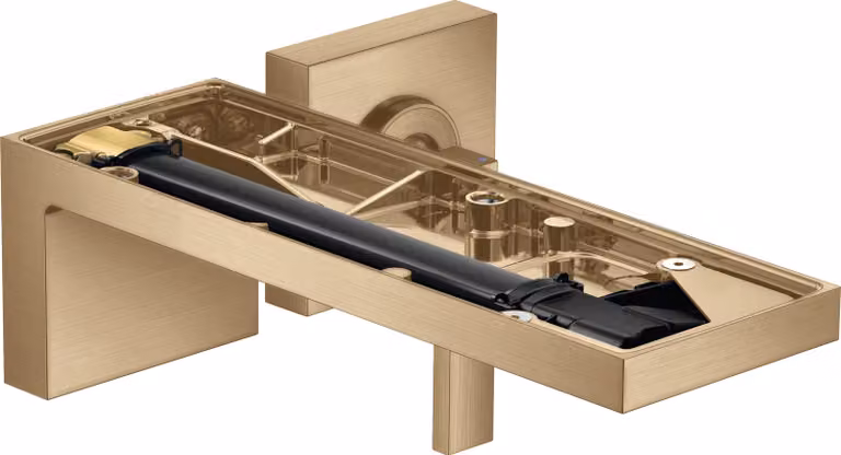 hansgrohe AXOR MyEdition Mitigeur monocommande de lavabo encastré pour montage mural, bec 221 mm, sans plaque, 47062140, 47062140