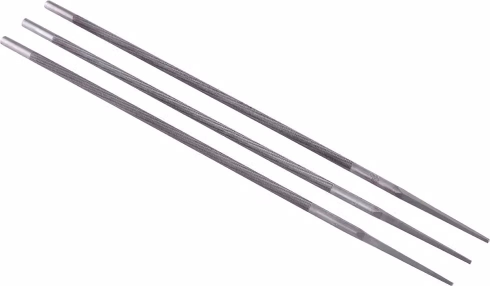 3Pcs/set cuscinetto rotondo in acciaio affilatura lime catena motosega affilatrice (4mm)