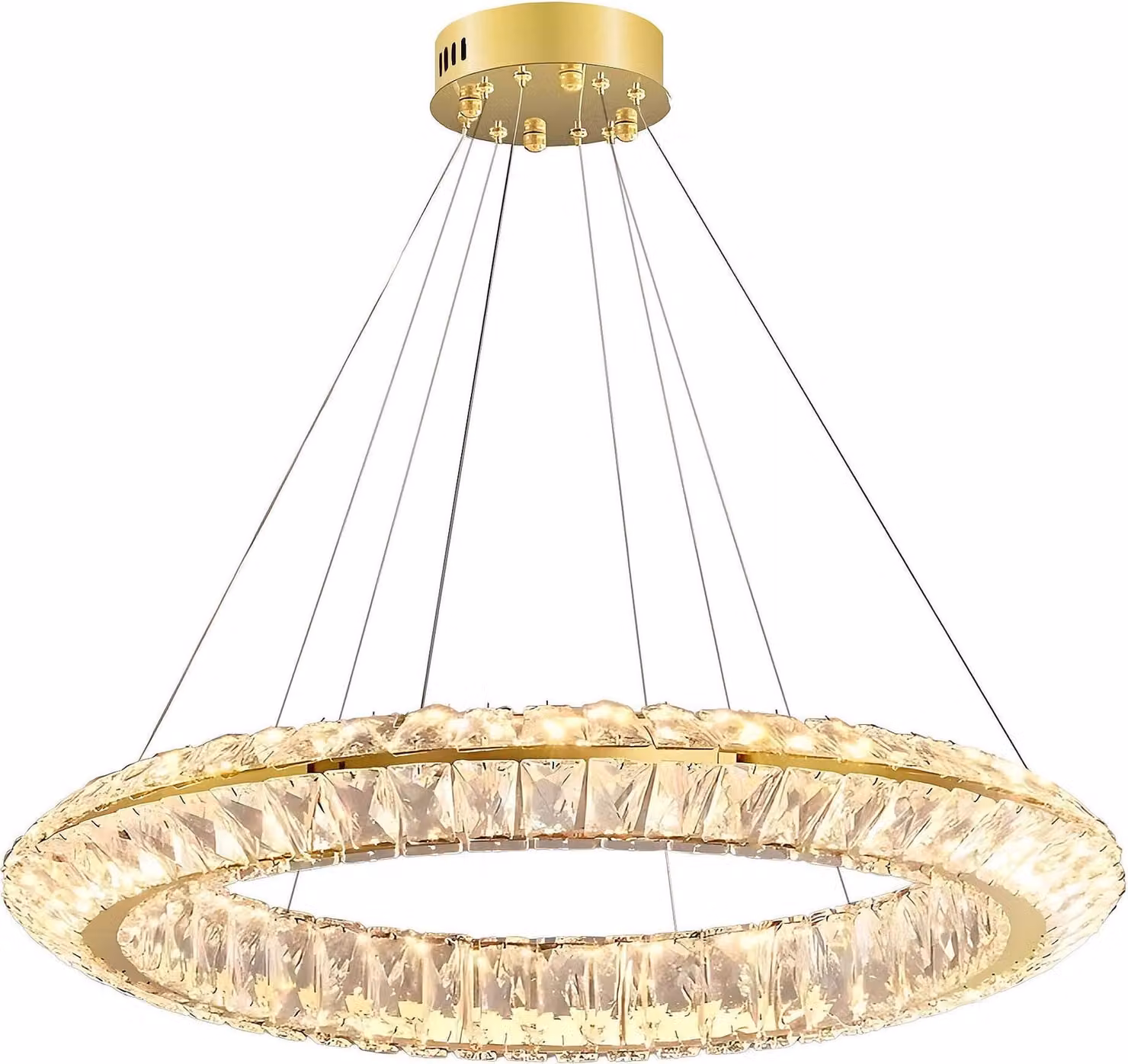 Lampada Da Soffitto Sospesa Toolight App1769-Cp Gold 80Cm