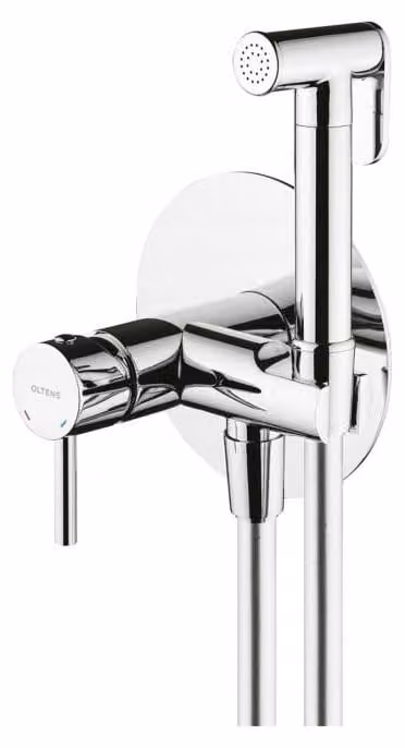 OLTENS: Kit per bidet sospeso con miscelatore e doccetta manuale