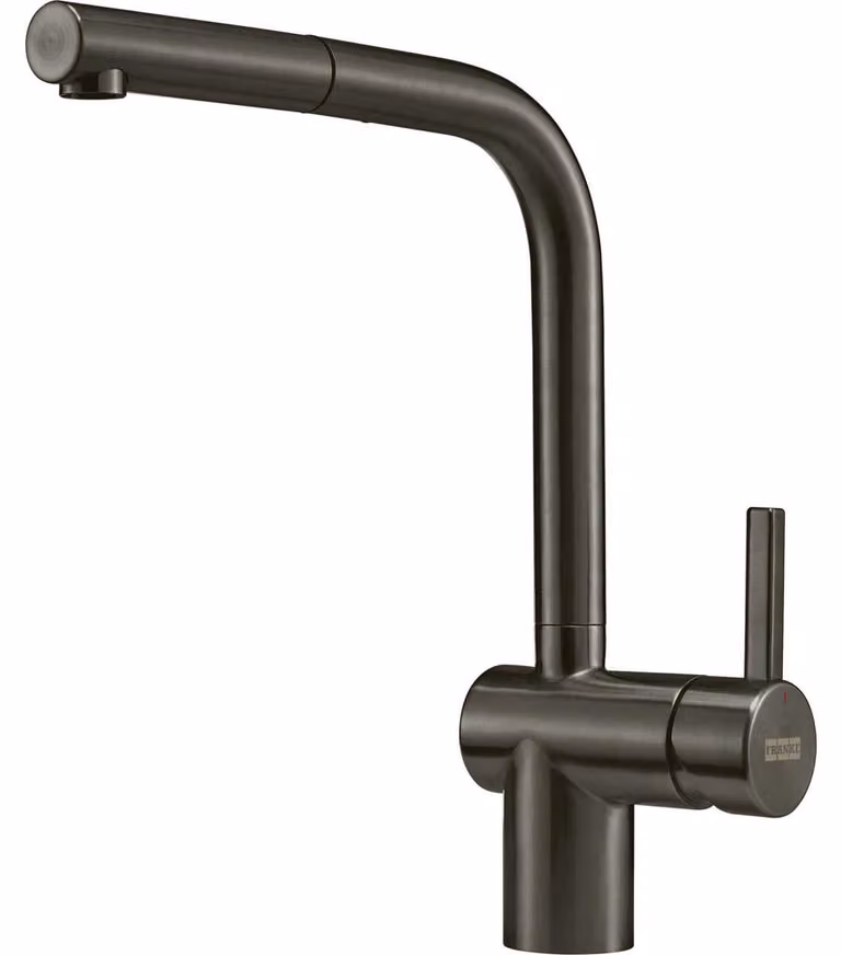 Miscelatore con doccetta color antracite Franke 911214SBVL
