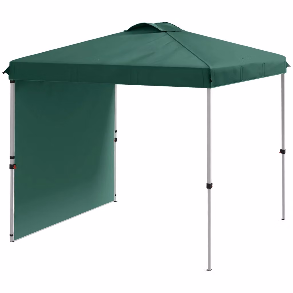 Tenda da giardino pieghevole Zephmum verde 2.5x2.5 m con protezione UPF 30 – 2