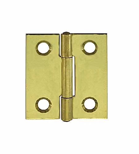 Cerniere strette ottone 31 x 50 mm. - 2 pz.