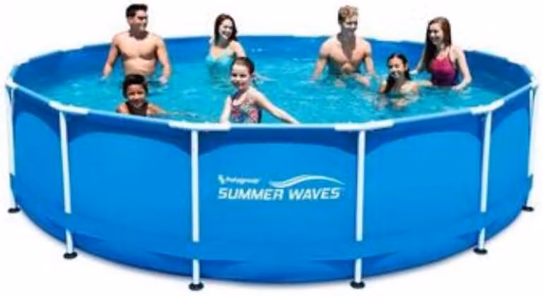 Piscina con struttura autoportante - 457 x 84 cm, forma circolare - capacità 11,95 m³ - materiale: PVC