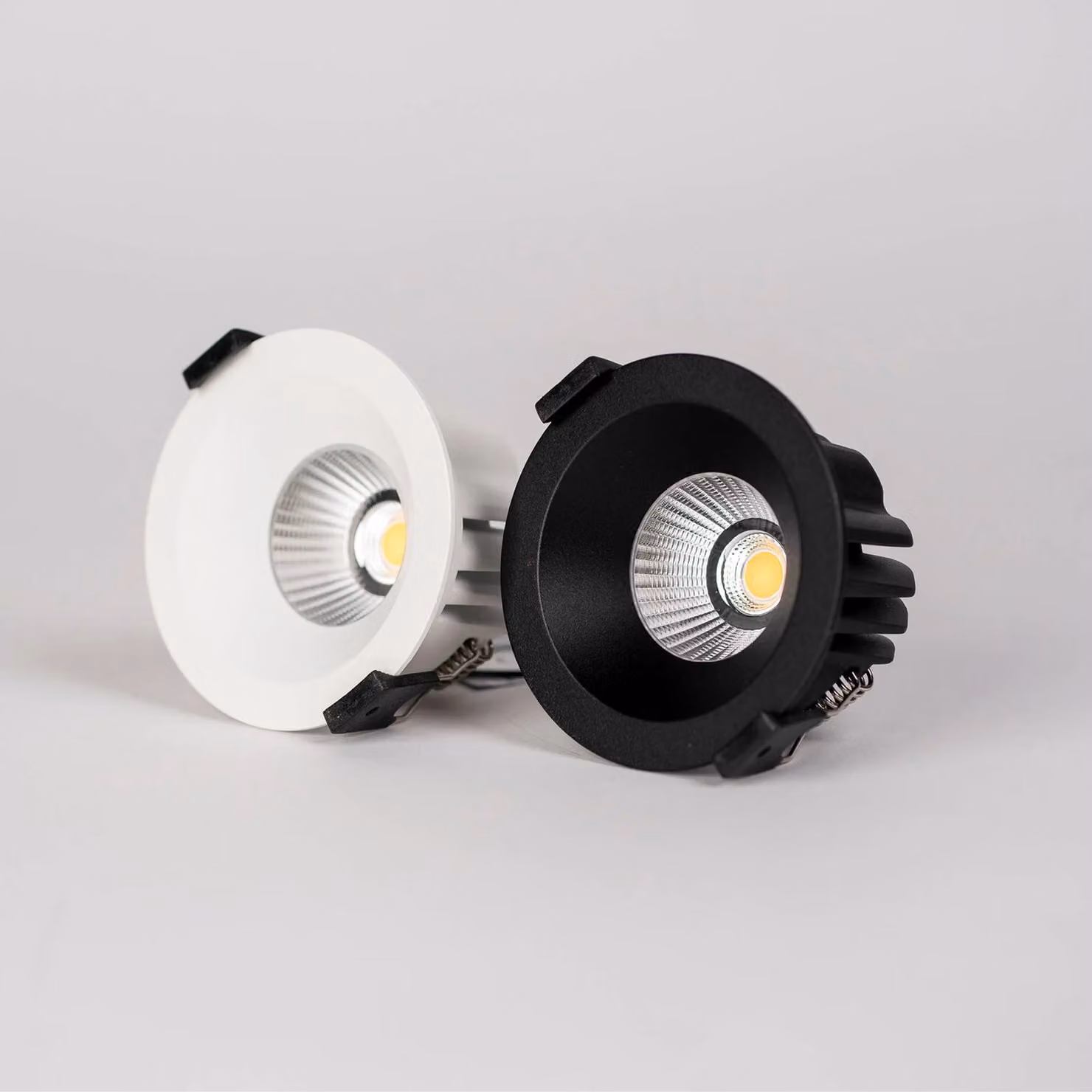 The Light Group SLC Faretto a LED da incasso OnePro Soft, nero, 4.000 K, alluminio dimmerabile, Nero, Soggiorno / Sala da pranzo, Alluminio