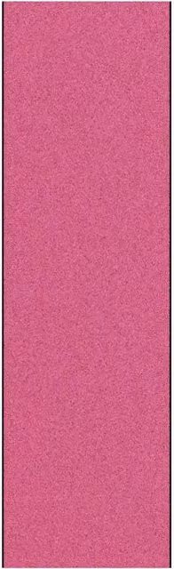 Zerbino rettangolare moderno Design In rosa e nero in poliammide e PVC, L: 120 cm, P: 400 cm