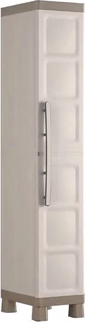 Armadio alto con 1 anta Excellence Keter Italia S.P.A. bianco L 33 cm x P 45 cm x H 182 cm