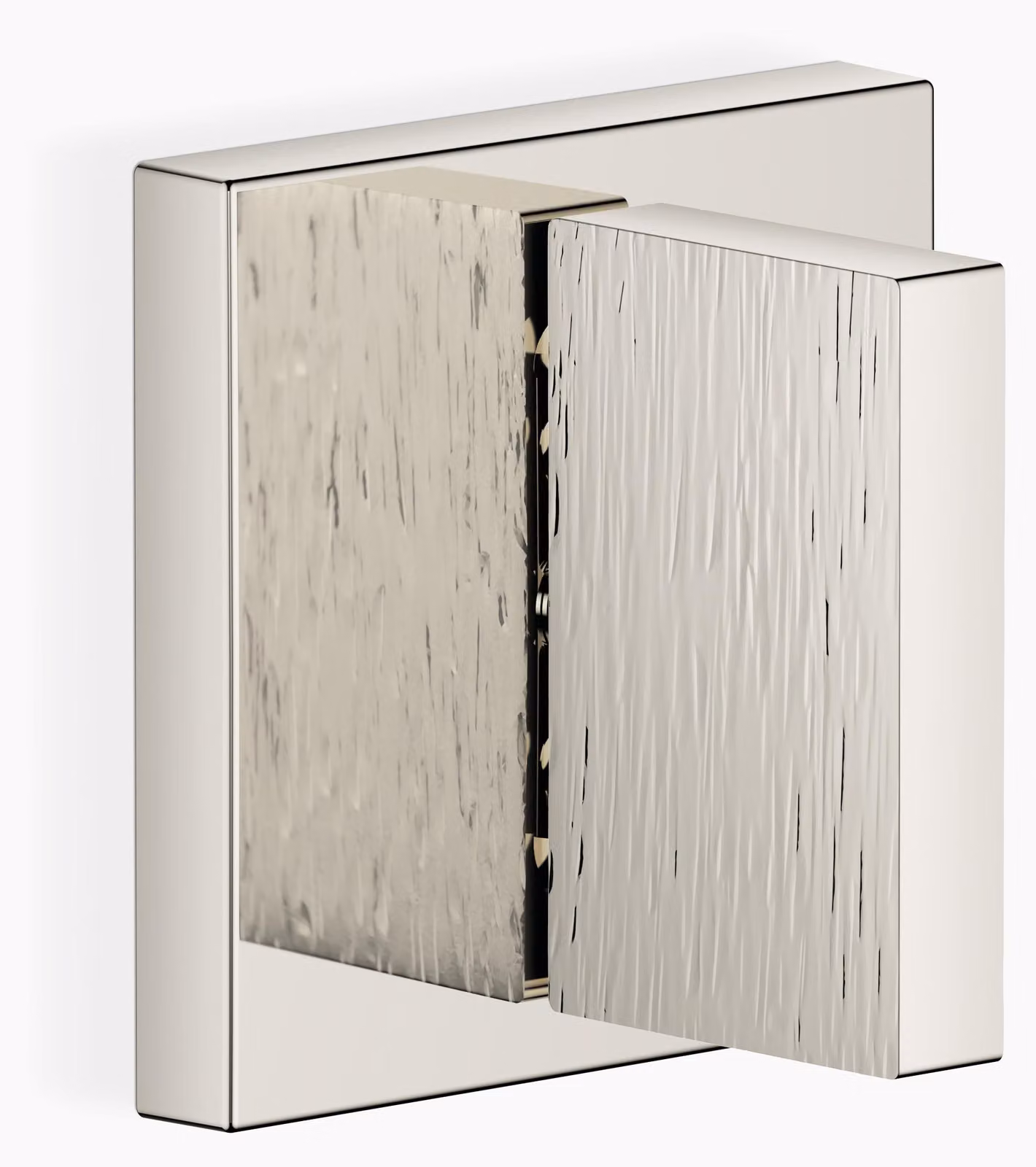 Dornbracht MEM vanne encastrée, fermeture à droite 1/2, avec structure Lineare, 36605782-08, 36605782-08