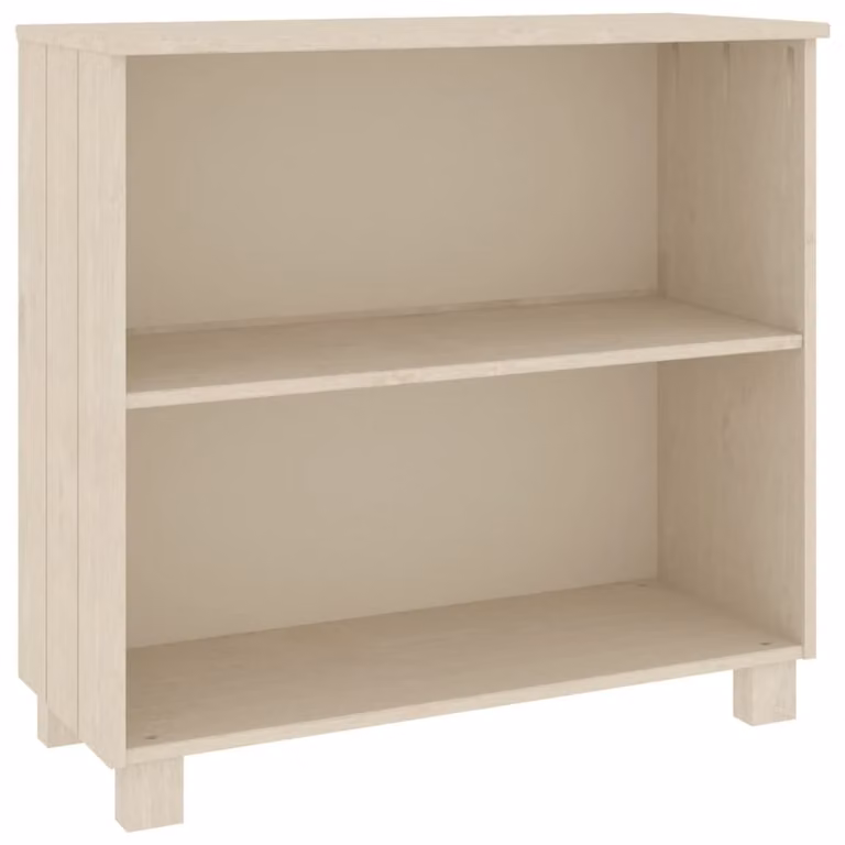 Credenza HAMAR ambra 85x35x80 cm in Legno Massello di Pino