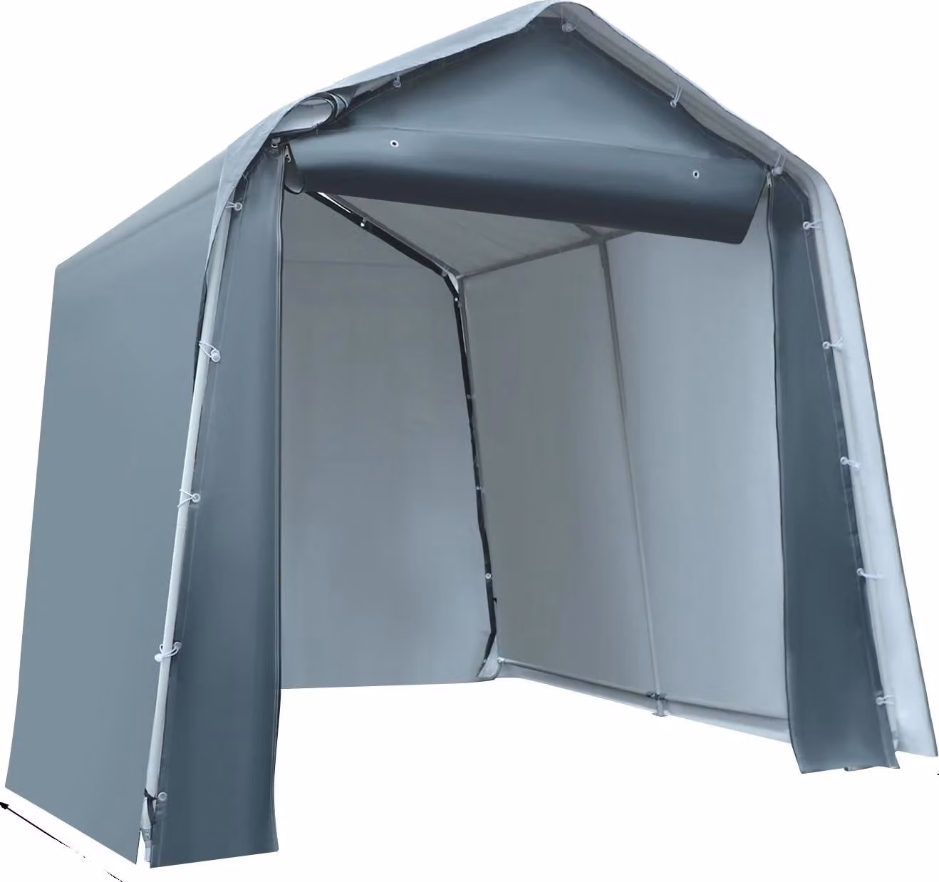 Magazzino portatile, impermeabile, design grigio
