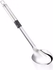 Cucchiaio da portata Leifheit in acciaio inox color argento