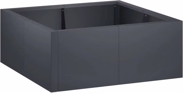 Muro di contenimento 4 pz 100 x 100 x 50 cm Acciaio Antracite 3449214