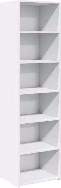 Credenza | Madia | Buffet da pranzo | Armadio da pranzo Bianca 50x41x185 cm in Legno Multistrato