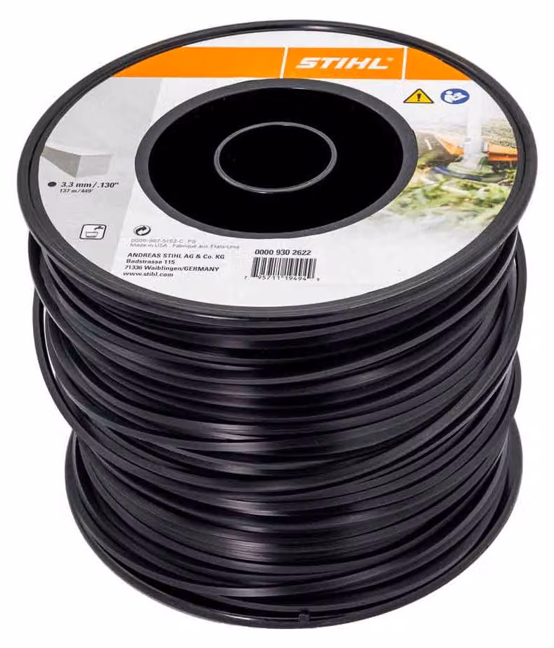 Filo per tosaerba STIHL, filo per tagliabordi, 3,3 mm, 142 m quadrati 00009302622