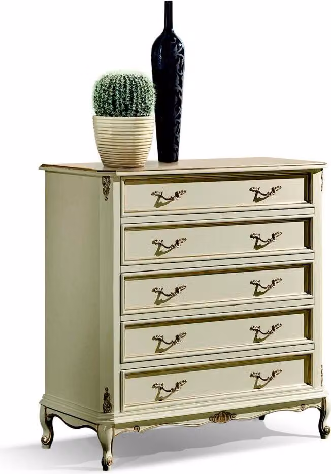Wohnzimmer Italienische Luxus Möbel Klassischer Barock Stil Kommode Kommode Holz