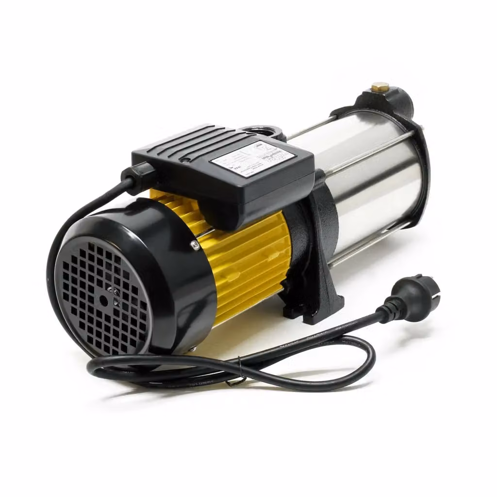Pompa centrifuga multistadio per acqua sanitaria da 7200 l/h, 900 W, prevalenza 55 m, in acciaio inossidabile e multicolore – 2