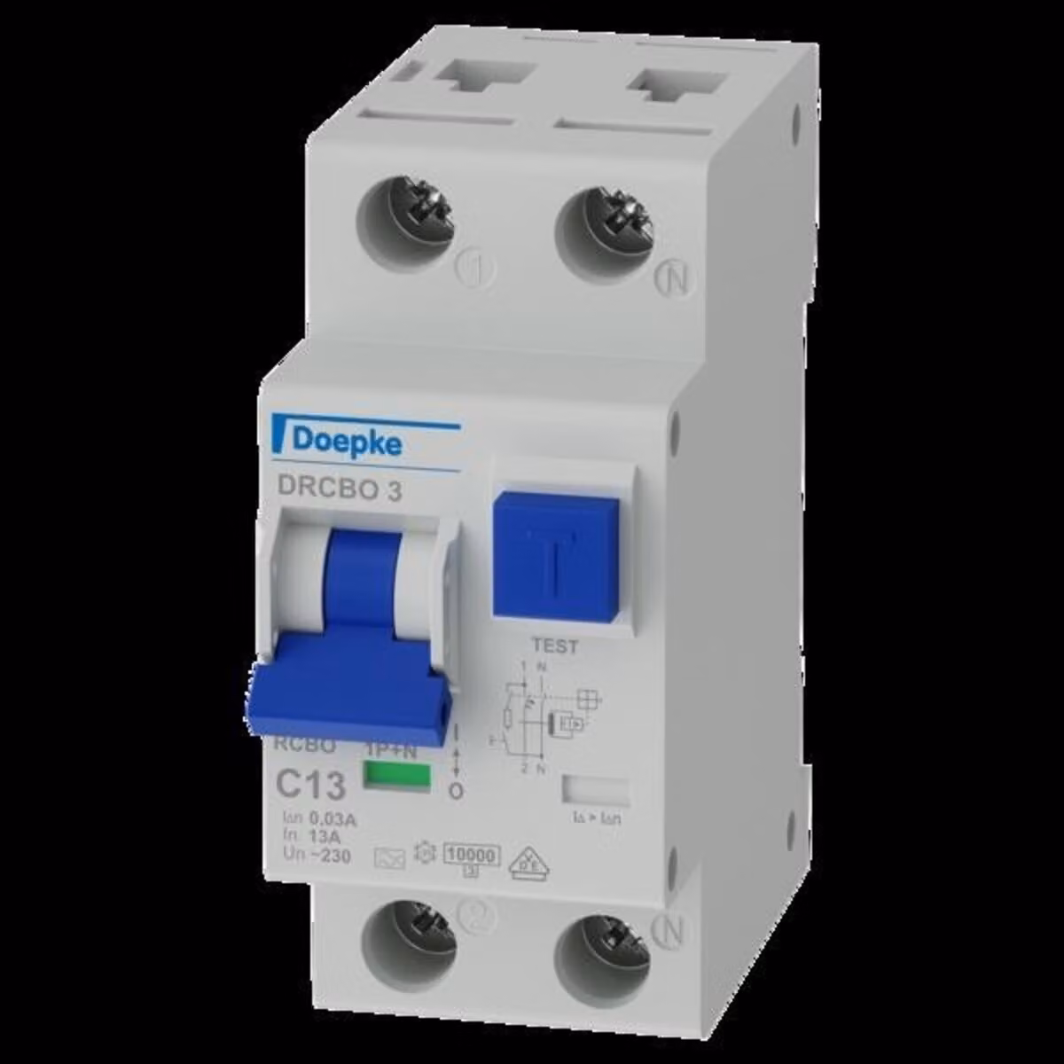 Doepke FI/LS combinato/RCBO DRCBO3 C13/0,03/1N-A 09932123