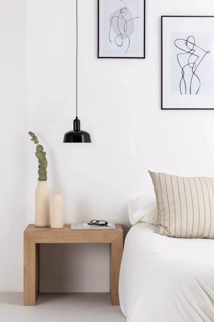 Lampada a sospensione TATAWIN S di Faro Barcelona, colore nero, in vetro e metallo – 2
