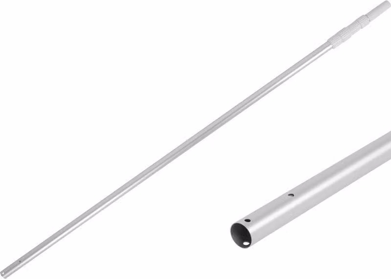 Asta Strend Pro Pool, manico per retino piscina, alluminio, 120 cm, 18 mm, argento