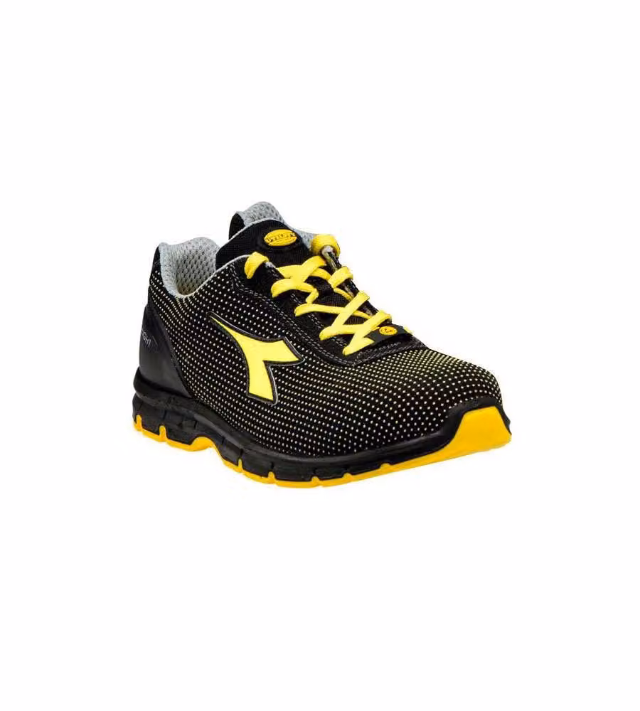Diadora Scarpe Antinfortunistiche Run Atom - Nero/Giallo - Misura 39