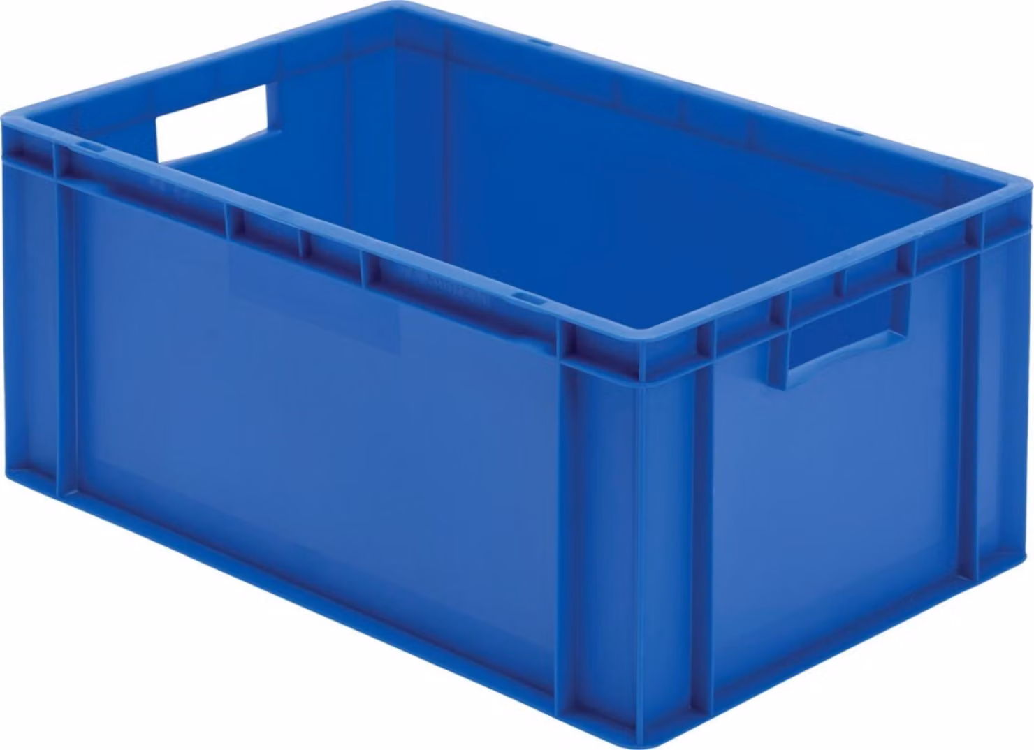 LA-KA-PE Contenitore da trasporto impilabile L600xL400xH270mm - TK600/270-0 ROSSO
