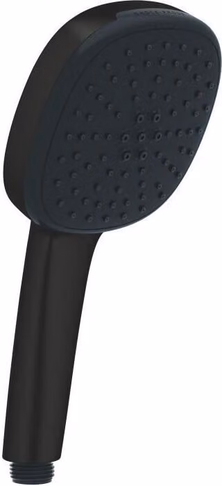 Soffione doccia, GROHE Vitalio Comfort 110, 2 tipi di getto (a pioggia/stimolante), selezione semplice, a risparmio idrico, nero opaco