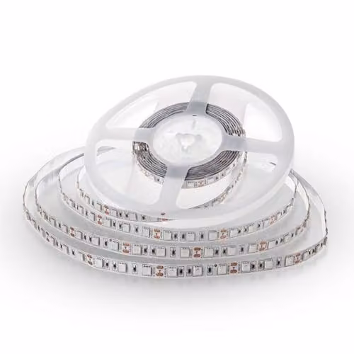 Strip LED SMD5050 10,8W/m 5m 60 LED/m 12V 2200K IP20 10mm
